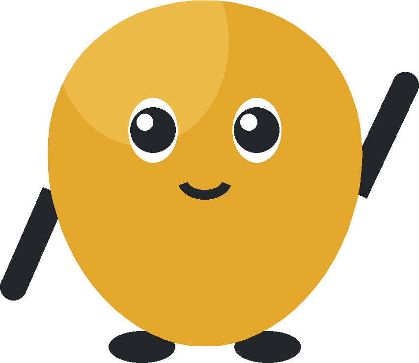 Pip, the Trendline Fit mascot
